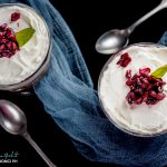 Cheesecake di mascarpone & melagrana