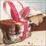 Plumcake vegano bicolor