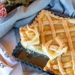 Crostata con marmellata di limone e frolla al vino bianco